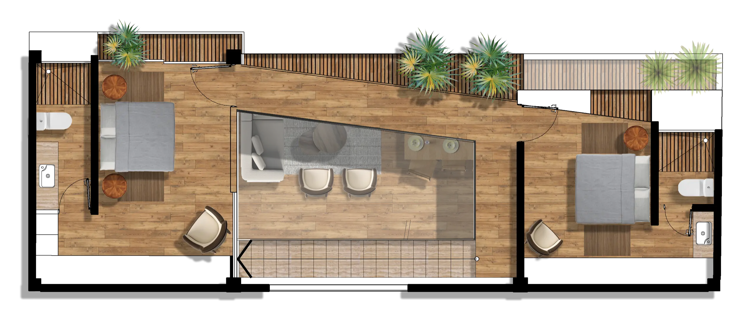 Plano departamento PH
